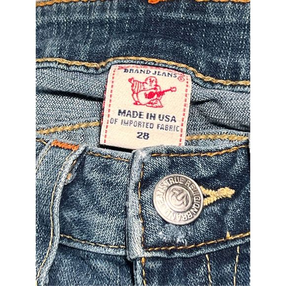 Authentic True Religion Jeans| Joey size 28 inch | boot cut low rise - Picture 3 of 13